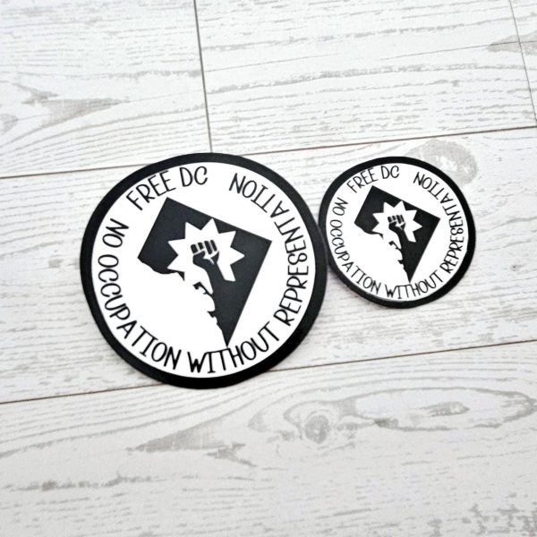 il_fullxfull.7629587113_gxoi-1 Dc Statehood Sticker Pack: Political Protest Vinyl Decals – Stickers – Handmade By Shessocrafty Goods