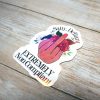 il_fullxfull.7629587201_ndvm Floral Middle Finger Sticker - Defiant Sassy Vinyl Decal – Say It Louder – Handmade By Shessocrafty Goods