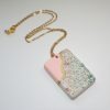 Handmade Concrete Pendant – Rose Gold Turquoise Inlay, Pink &Amp; Gold Accent – Jewelry – Handmade By Shessocrafty Goods