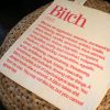 Feminist Bitch Tote Bag, Women'S Rights Activism Canvas Bag, Hot Pink Print – Say It Louder – Handmade By Shessocrafty Goods