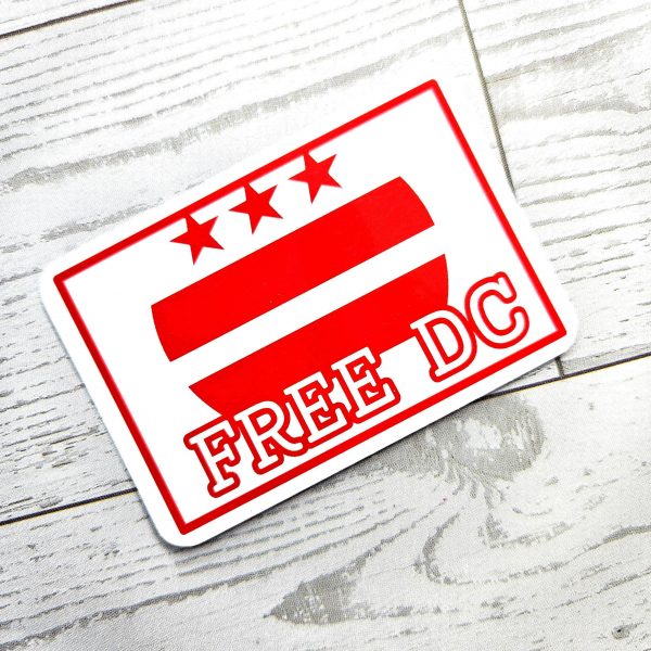 il_fullxfull.7629589697_lees-1 Free Dc Vinyl Sticker: Washington Dc Protest Art - Weatherproof – Say It Louder – Handmade By Shessocrafty Goods