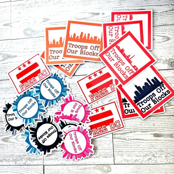 il_fullxfull.7629590009_5k5c-1 Free Dc Vinyl Sticker: Washington Dc Protest Art - Weatherproof – Say It Louder – Handmade By Shessocrafty Goods