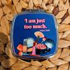 Retro Glamour Compact Mirror - Makeup Mirror Bette Davis &Quot; I Am Just Too Much&Quot; – Hand &Amp; Pocket Mirrors – Handmade By Shessocrafty Goods
