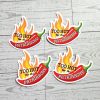 Feminist Jalapeño Sticker: Retro Vinyl Decal - Waterproof – Say It Louder – Handmade By Shessocrafty Goods
