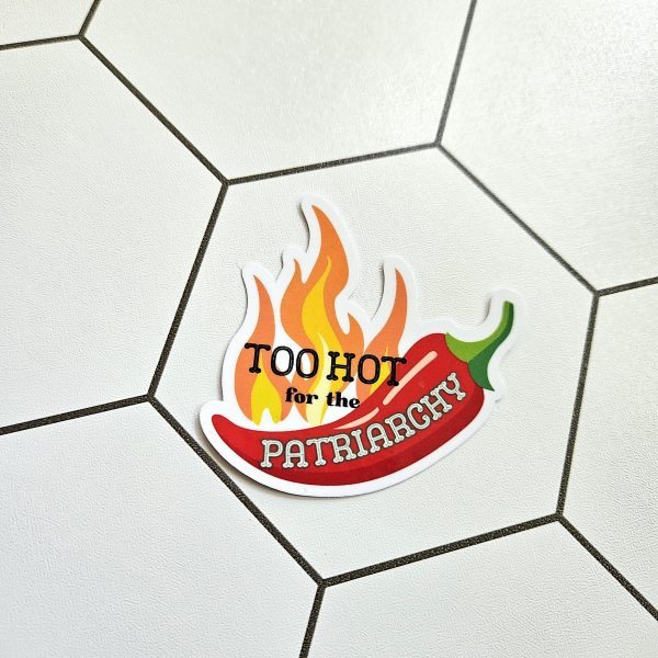 Feminist Jalapeño Sticker: Retro Vinyl Decal - Waterproof – Say It Louder – Handmade By Shessocrafty Goods