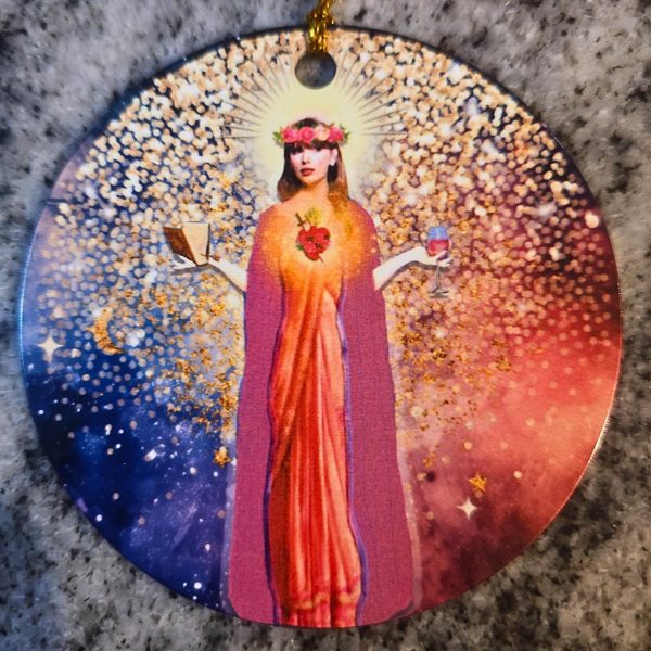 Tay-Inspired Ornament Set – Fuck The Patriarchy, Lover House, And Saint Swift Ornaments – Ornaments – Handmade By Shessocrafty Goods