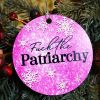 Tay-Inspired Ornament Set – Fuck The Patriarchy, Lover House, And Saint Swift Ornaments – Ornaments – Handmade By Shessocrafty Goods