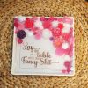 Floral Resin Tray: Pink, White &Amp; Rose Gold - Decorative Centerpiece – Decorative Trays – Handmade By Shessocrafty Goods