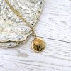 il_fullxfull.7629600699_2mv7 Real Scallop Shell Necklace – 18K Gold Plated Coastal Pendant, Beach Jewelry – Jewelry – Handmade By Shessocrafty Goods