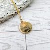 il_fullxfull.7629600871_ryij Real Scallop Shell Necklace – 18K Gold Plated Coastal Pendant, Beach Jewelry – Jewelry – Handmade By Shessocrafty Goods