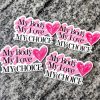 My Body Love Choice Sticker - Pro Choice Feminist Vinyl Decal – Say It Louder – Handmade By Shessocrafty Goods