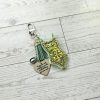 il_fullxfull.7629604367_hxbr-1 Mint Green Showgirl Glitter Bodysuit Bag Charm • Showgirl Era Keychain – Keychains – Handmade By Shessocrafty Goods