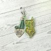 il_fullxfull.7629605061_1hja-1 Mint Green Showgirl Glitter Bodysuit Bag Charm • Showgirl Era Keychain – Keychains – Handmade By Shessocrafty Goods