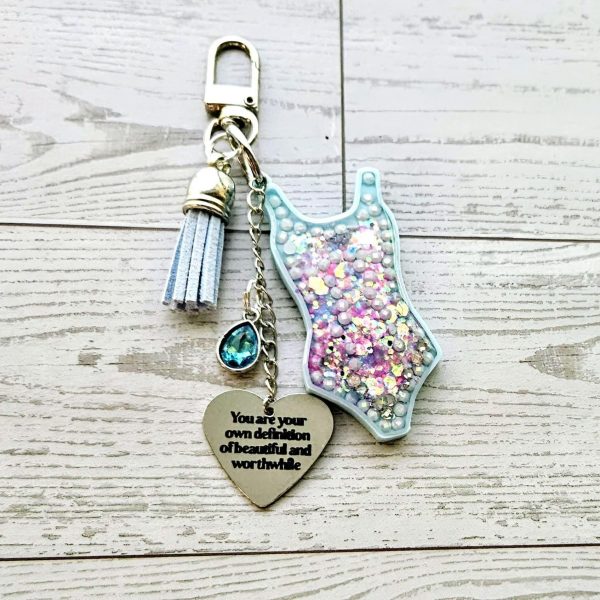 il_fullxfull.7629605757_3os9 Showgirl Era Bodysuit Keychain – Glitter Resin Bag Charm, Quote Accessory – Keychains – Handmade By Shessocrafty Goods