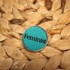 il_fullxfull.7629605759_iz9o Hot Pink Feminist Steel Lapel Pin: Statement Backpack Accessory – Say It Louder – Handmade By Shessocrafty Goods