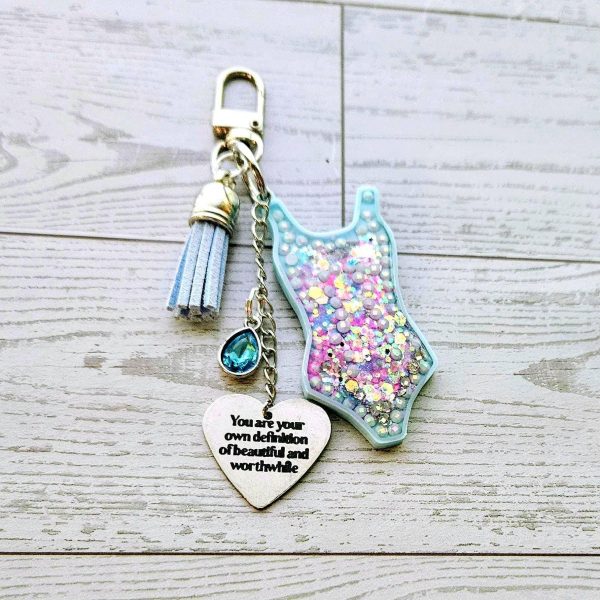 il_fullxfull.7629606141_g0d8 Showgirl Era Bodysuit Keychain – Glitter Resin Bag Charm, Quote Accessory – Keychains – Handmade By Shessocrafty Goods
