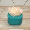 Floral Ring Box With Lid - Decorative Jewelry Storage - Concrete Stash Box – Home Decor – Handmade By Shessocrafty Goods