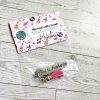 Fuck The Patriarchy Keychain – Engraved Stainless Steel Bar With Pink Tassel – Feminist Gift – Keychains – Handmade By Shessocrafty Goods