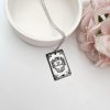 Engraved Peter And Wendy Book Necklace – Stainless Steel Literary Jewelry – Bookish – Handmade By Shessocrafty Goods