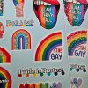 Pride Sticker Sheet: 11-Pack Vinyl Gay Pride Decals (Matte Or Holo) – Say It Louder – Handmade By Shessocrafty Goods
