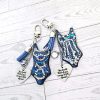 Eras Personalized Bodysuit Bag Charm: Midnight Sparkle Rhinestone Keychain, Custom Purse Accessory – Keychains – Handmade By Shessocrafty Goods