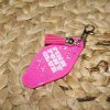 Pink Pony Club Motel Keychain: Rhinestone Tassel, Chappell Roan Inspired – Keychains – Handmade By Shessocrafty Goods