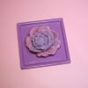 Bright Purple Floral Peony Trinket Dish – Decorative Trays – Handmade By Shessocrafty Goods