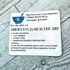 Abortion Is Healthcare - Funny Prescription Label Feminist Sticker – Say It Louder – Handmade By Shessocrafty Goods