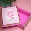 Resin Book Box: 'Fuck Around And Find Out - Handcrafted Storage For Book Lovers – Bookish – Handmade By Shessocrafty Goods