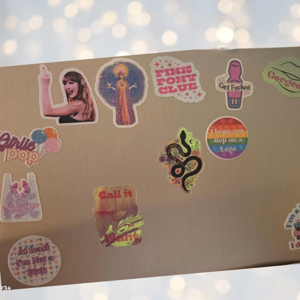 Eat A Bag Of D*Cks Sticker: Sassy Adult Humor Laptop Decal – Stickers – Handmade By Shessocrafty Goods