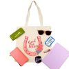Chappell Inspired Tote Bag, Good Luck Babe Floral Horseshoe Design, Pop Music Fan Bag – Totes – Handmade By Shessocrafty Goods