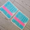 il_fullxfull.7629628127_33x8-1 Stop Pinkwashing Capitalism – Rainbow Holographic Protest Sticker – Say It Louder – Handmade By Shessocrafty Goods