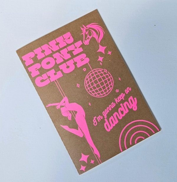 Pink Pony Club Notebook – Bookish – Handmade By Shessocrafty Goods