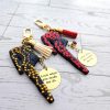 il_fullxfull.7662608908_62kh Eras Rhinestone Snake Bodysuit Charm, Custom Engraved Gold Tag Tassel, Concert Bestie Gift – Keychains – Handmade By Shessocrafty Goods