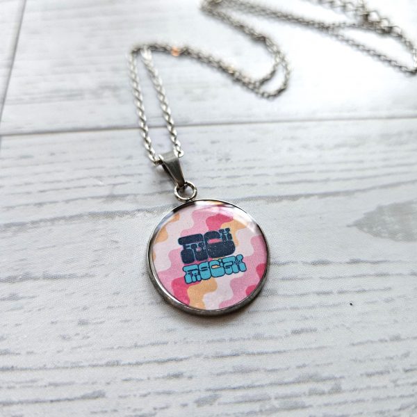 Activist Stainless Steel Pendant Necklace, Political Statement Jewelry, Protest Leftist Gift – Jewelry – Handmade By Shessocrafty Goods