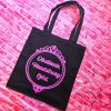 Jane Austen Tote Bag - Obstinate Headstrong Girl Canvas Book Bag – Bookish – Handmade By Shessocrafty Goods