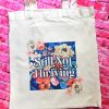 Floral Canvas Tote Bag • Still Not Thriving, Mental Health Statement – Say It Louder – Handmade By Shessocrafty Goods