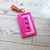 Retro 80S 90S Cassette Keychain – Nfc Smart Mixtape – Nostalgic Music Lover Gift – Keychains – Handmade By Shessocrafty Goods