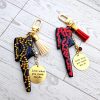 Eras Rhinestone Snake Bodysuit Charm, Custom Engraved Gold Tag Tassel, Concert Bestie Gift – Keychains – Handmade by ShesSoCrafty Goods
