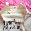 Lasagna Quote Tote Bag, Funny Hip Hop Lyric Gift, Canvas Bag With Pocket – Totes – Handmade By Shessocrafty Goods