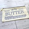 Butter Stick Canvas Zip Pouch, Retro Foodie Makeup Bag, 3D Printed Zipper Pull – Totes – Handmade By Shessocrafty Goods