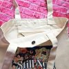 Floral Canvas Tote Bag • Still Not Thriving, Mental Health Statement – Say It Louder – Handmade By Shessocrafty Goods