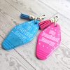 il_fullxfull.7787155948_dl3f-2 Big Feminist Energy Motel Keychain | Retro Rhinestone Bag Charm – Keychains – Handmade By Shessocrafty Goods