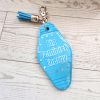 il_fullxfull.7835075487_dn1g-2 Big Feminist Energy Motel Keychain | Retro Rhinestone Bag Charm – Keychains – Handmade By Shessocrafty Goods