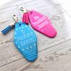 il_fullxfull.7835079141_p9ag-2 Big Feminist Energy Motel Keychain | Retro Rhinestone Bag Charm – Keychains – Handmade By Shessocrafty Goods