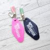 Npc Behavior Resin Motel Keychain, Funny Meme Bag Charm, Sarcastic Gift For Her – Keychains – Handmade By Shessocrafty Goods