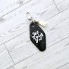 il_fullxfull.7905232011_448y We Told Yall Resin Motel Keychain Funny Political Bag Charm Feminist Gift For Her – Keychains – Handmade By Shessocrafty Goods