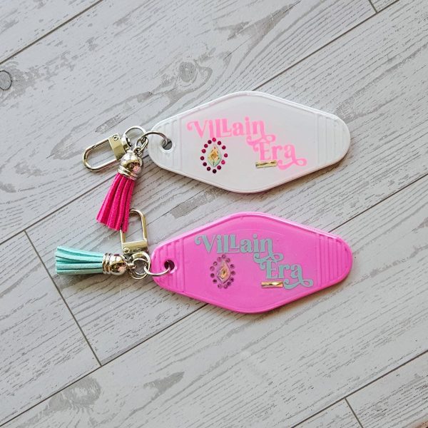il_fullxfull.7911979125_4lz1 Villain Era Motel Keychain Rhinestone Evil Eye Tassel Resin Key Tag β Keychains β Handmade By Shessocrafty Goods