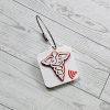 il_fullxfull.7912343621_1k4a Nfc Emergency Tag | 3D Printed Medical Id Keychain For Kids And Adults β Keychains β Handmade By Shessocrafty Goods
