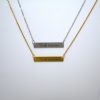 il_fullxfull.7629628775_9gnw Fuck Fascism Laser Engraved Activist Bar Necklace β Stainless Steel Or Gold Plated β Jewelry β Handmade By Shessocrafty Goods